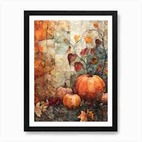 The Pumpkin Harvest 13 Art Print