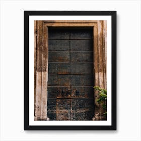 Roman Door XI Art Print