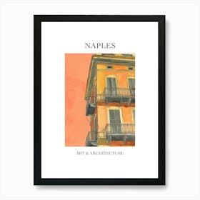 Naples Travel And Architecture Poster 2 Art Print