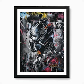 Black Panther 6 Art Print