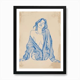 Sexy Woman Art Print