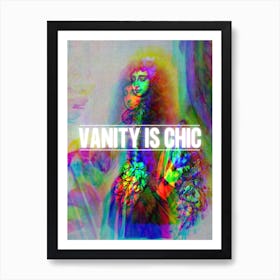 Vanity Is Chic Art Print