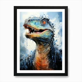 Jurassic Park Dinosaur animal Art Print