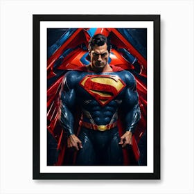 Superman 5 Art Print