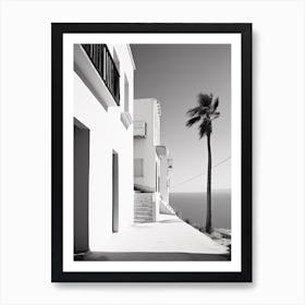 Kusadasi, Turkey, Photography In Black And White 3 Art Print