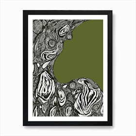 Tree In The Forest Art Print