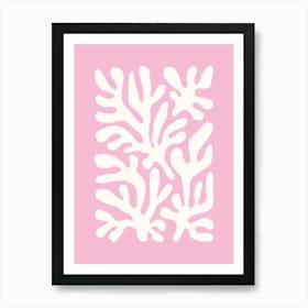 CoastalCoral Pink Art Print