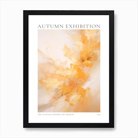 Autumn Exhibition Modern Abstract Poster 5 Art Print