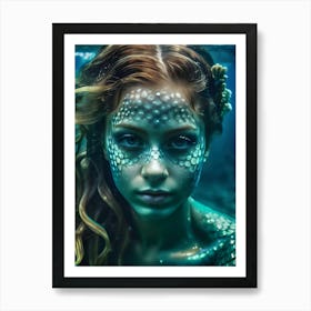 Mermaid -Reimagined 3 Art Print