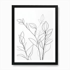 Ivy Flower Art Print