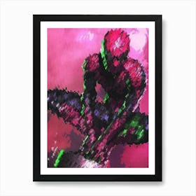 Spider-Man - Abstract Painting Art Print