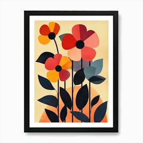 Flowers In The Sun 2 Art Print