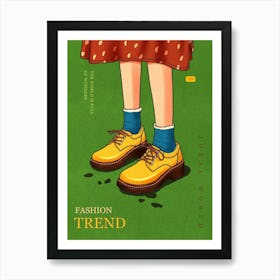 Fashion Trend Art Print