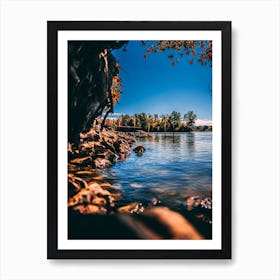 Autumn On The River Art Print