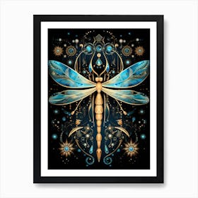 Dragonfly 4 Art Print
