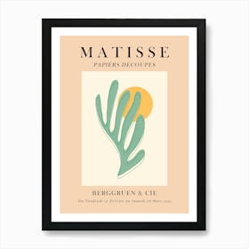 Floral matisse 16 Art Print