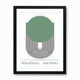 Bauhaus Weimar Art Print