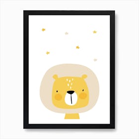 Lion Nursery Art Print