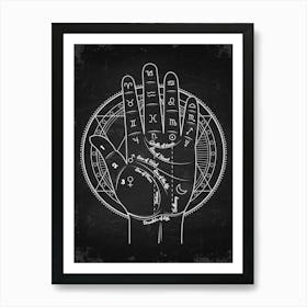 Astrology - Vintage alchemy, esotericism, spiritual, mystic 4 Art Print