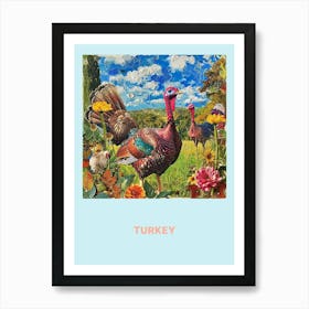 Turkey Collage Poster 2 Art Print