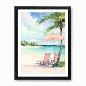 Grace Bay Beach Turks And Caicos Islands 4 Art Print