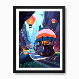 Hot Air Balloons 7 Art Print