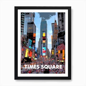 Times Square, New York, Landmark, Wall Print, Wall Art, Poster, Print, Art Print