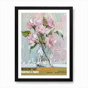 A World Of Flowers, Van Gogh Exhibition Carnation 1 Art Print