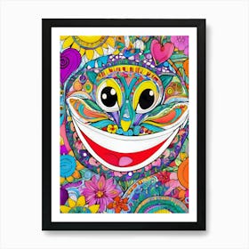 Cheshire Cat-Reimagined 1 Art Print