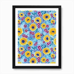 Sunflower Art Print