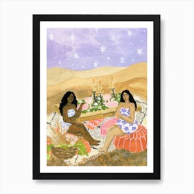 Morrocan Picnic II Art Print