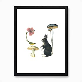 Rabbit Rabbit Art Print