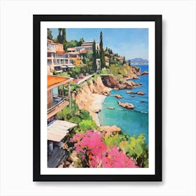 Antalya Turkey 3 Fauvist Painting Art Print