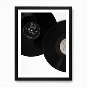 The Simple Beauty Of Records And Music Art Print