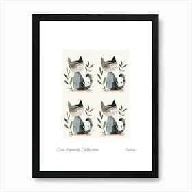 Cute Animals Collection Kitten 4 Art Print