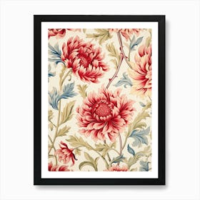 Chrysanthemums 4 Art Print