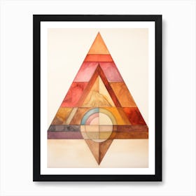 'Spiritual Triangle' Art Print