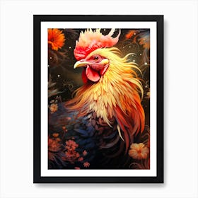 Rooster 1 Art Print