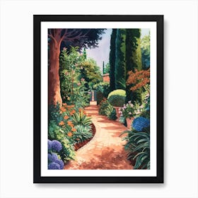 Chelsea Physic Garden London Parks Garden 1 Painting Art Print