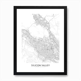 Silicon Valley Art Print