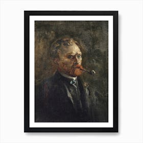 Self Portrait (1886), Vincent Van Gogh Art Print