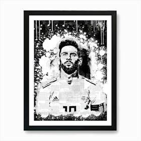 Lionel Messi Captain Art Print
