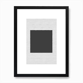 Block Shapes Play 09 Art Print