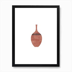 Alabastron Greek Terracotta Vase Art Print