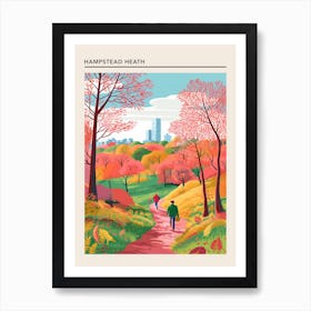 Hampstead Heath London Art Print