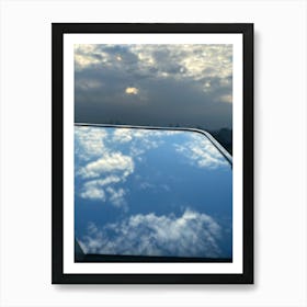 Reflection Of The Sky Art Print