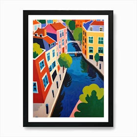 Amsterdam Canal Art Print