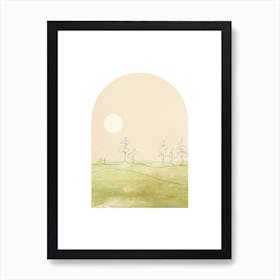 Arch-Sunrise 9 Art Print