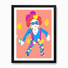 Clown Around Art Print