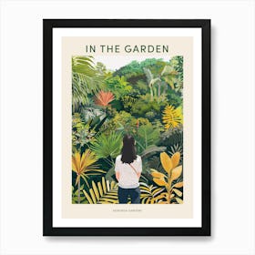 In The Garden Poster Keirunga Gardens New Zealand 1 Art Print